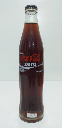Coca Cola Zero 1*edic Burbujas 350cm 2007 Llena Envíos (91) 0