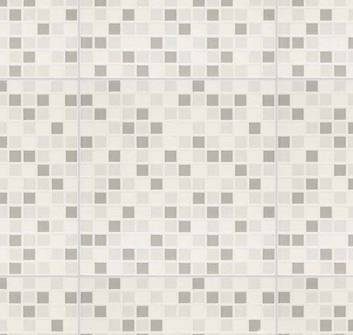 Piso Ceramico Veneciano Mix Plata 33x33 San Lorenzo Pared 1