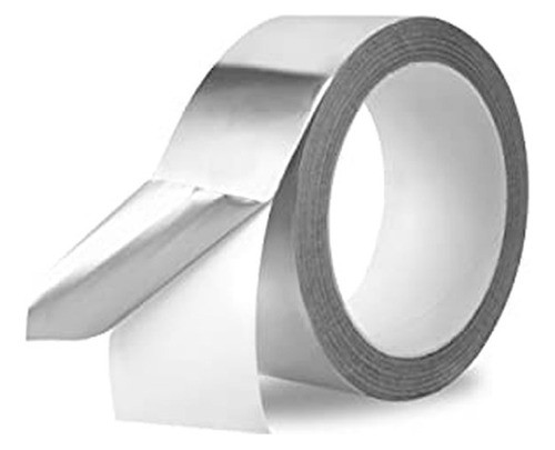 Cinta Aluminio Adhesiva Aire Acondicionado 48 Mts X 25 Mm 1