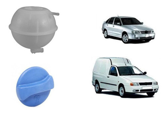 Deposito Agua Refrigerante C/tapa S/sen Para Vw Caddy/polo 0