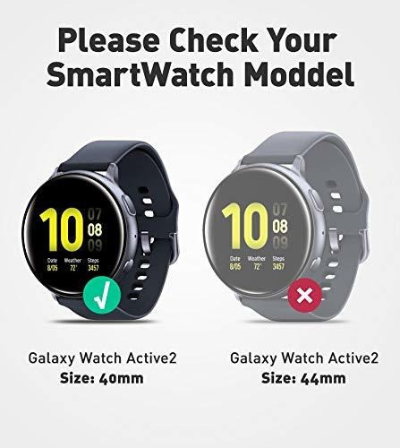 Funda Protectora Para Galaxy Watch Active 2 - 40 Mm Negro 1