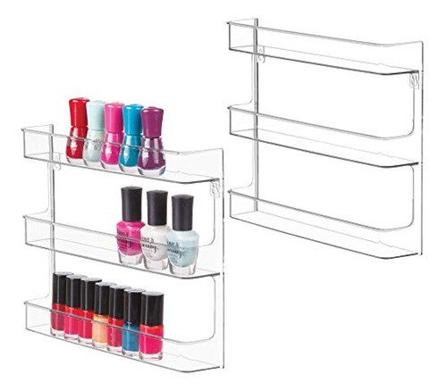Estante De Almacenamiento De Esmalte De Uñas Clarity De Ides 0
