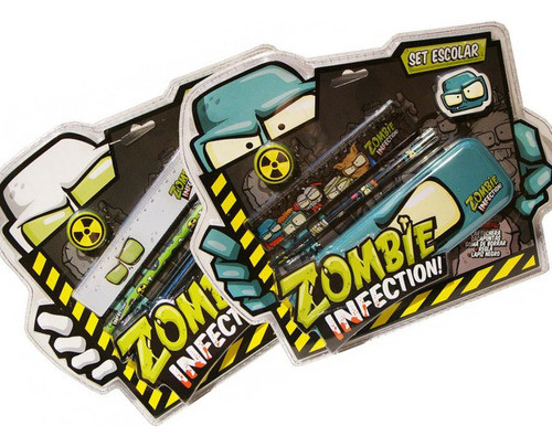 Set Escolar Zombie Infection Fyzi9998 0