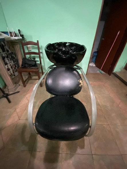 Pileta De Lavado Para Peluquería En Cerámica 0