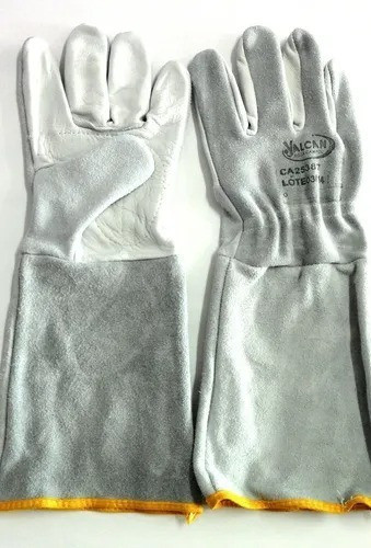 10 Pares Luva Mista (vaqueta/raspa) Petroleira  P.20 -valcan 0