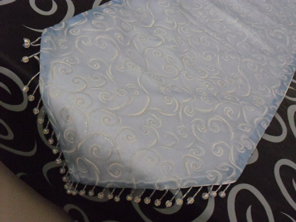 Camino Para Mesa Con Brillos Y Mostacillas - U.s.a. 1 Camino Para Mesa Con Brillos Y Mostacillas - U.s.a. 1