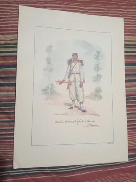 Lamina Marenco Corneta De Ordenes Infanteria De Linea 1888 1