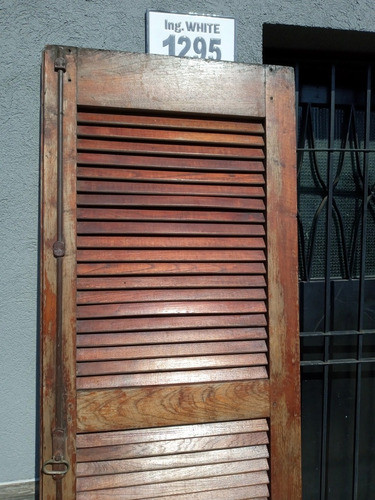 Puerta Postigon Madera 2,05 De Alto - 67 Ancho - 4,4 Espesor 1