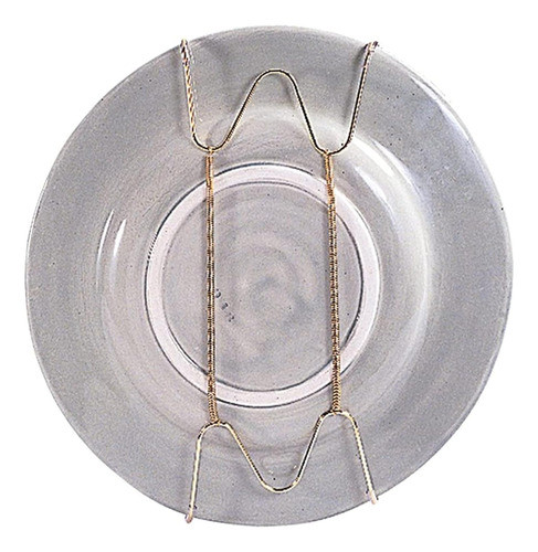 Colgador De Platos Ajustable De Bronce Para Placas De 10-17 0