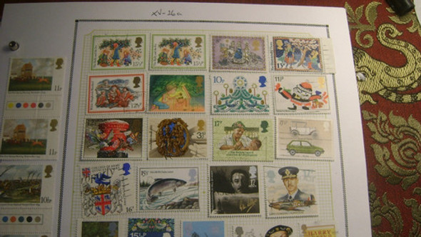 125 Sellos Postales Inglaterra Cuentos  Animales  Etc  Xv-26 1