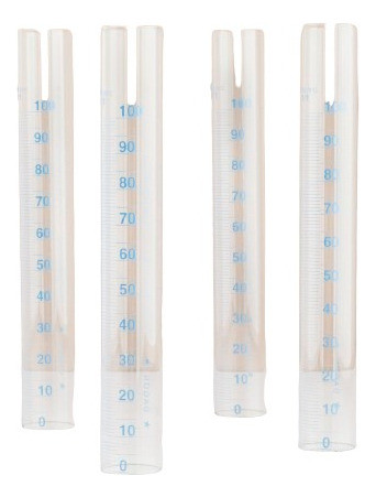 2 Probetas Para Banco De Inyectores X 100ml. 1