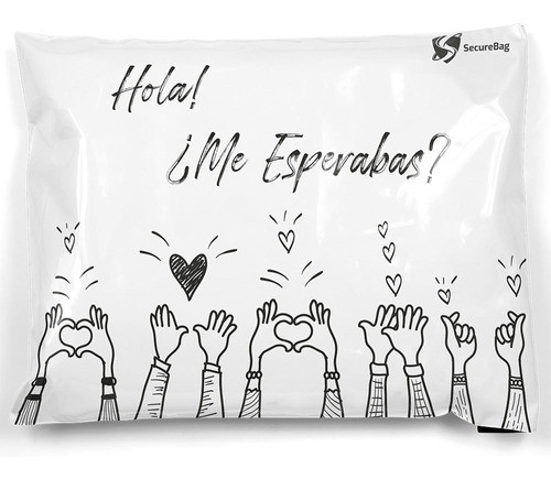 Sobre Bolsas Ecommerce Grande 30x40 +5cm Adhesivo 100u 0