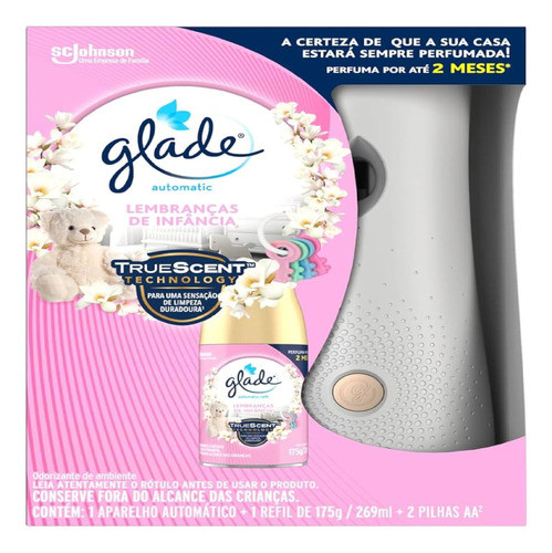 2 Refil Desodorizador Glade Bamboo 269ml Ar Limpo 0