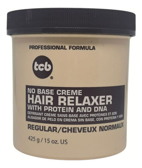 Creme De Relaxamento Tcb No Base Hair Regular - 425g 0 Creme De Relaxamento Tcb No Base Hair Regular - 425g 0