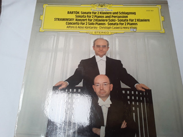 Bartok - Strawinsky Sonata 2 Pianos Percussion Lp Kktus 0