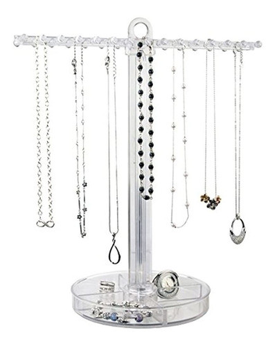 Soporte Para Collares Con Bandeja De Joyas 0