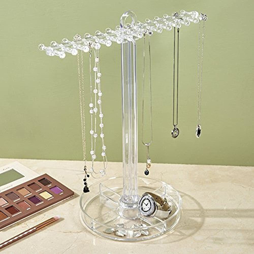 Soporte Para Collares Con Bandeja De Joyas 1