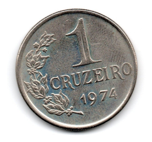 Brasil Moneda 1 Cruzeiro Año 1974 Km#581a 0