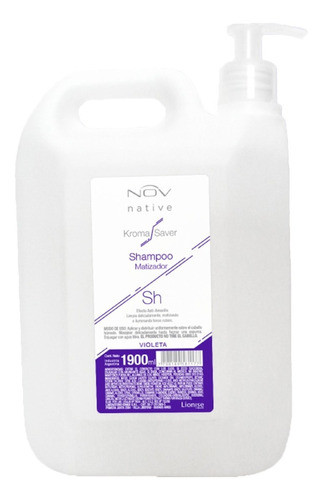 Shampoo Matizador Violeta Nov Kroma Saver 19000ml X2 1