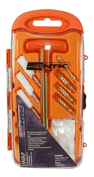 Kit Limpeza Carabina .40 .45 .357 C/ Varetas Escovas Nautika 1
