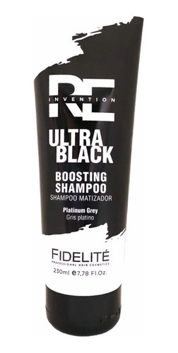 Shampoo Boosting Ultra Black Matizador Fidelite 0