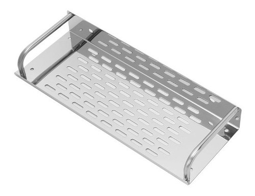Estante Repisa Metal Acero Inox Baño Cocina Mediano Delsur 0