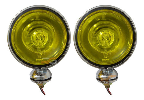 Farol Milha Amarelo Off Road Jeep Pickup Buggy Fusca 940a 0