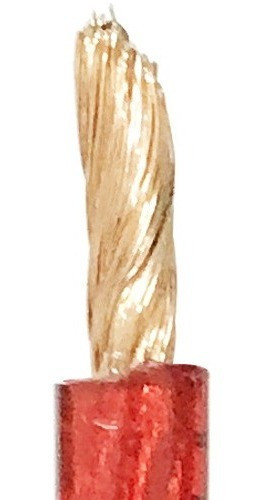 Cable P/ Potencia 8 Gauge Libre Oxigeno Rojo X Metro 1