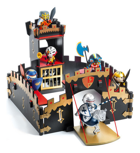 Castillo Fortaleza De Guerreros Arty Toys Djeco 35cm X 47cm 0