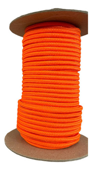 Soga Trenzada Cabo Poliester 5mm X 30 Metros Naranja Fuerte 1 Soga Trenzada Cabo Poliester 5mm X 30 Metros Naranja Fuerte 1