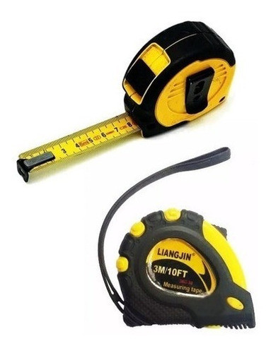 Cinta Metrica Reforzada Triple Freno 3 Metros Profesional 0