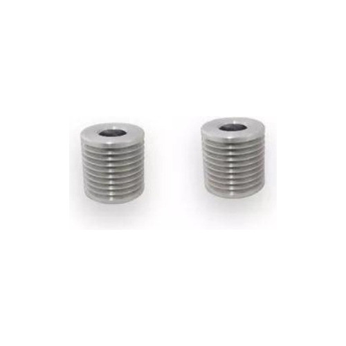 Polia Aluminio Estriada Motor Tanquinho Suggar -  Kit 2 0
