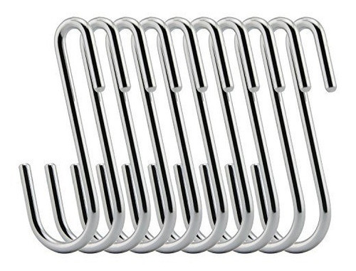 Ruiling Chrome Finish Steel S Gancho Utensilios De Cocina Un 0