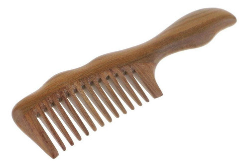 Sândalo Escova De Não-estático De Madeira Grande Natural 0