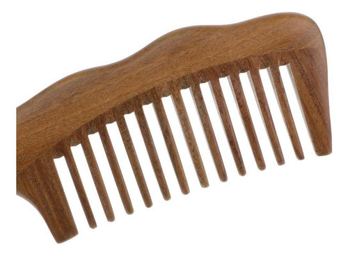 Sândalo Escova De Não-estático De Madeira Grande Natural 1