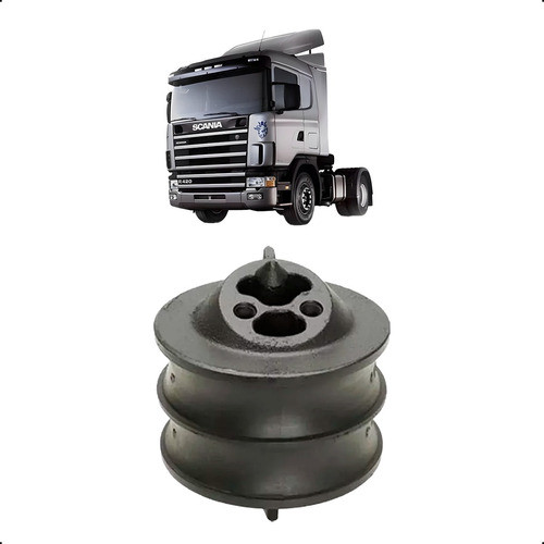 Coxim Motor Caminhão Scania S4 - Dianteiro 0