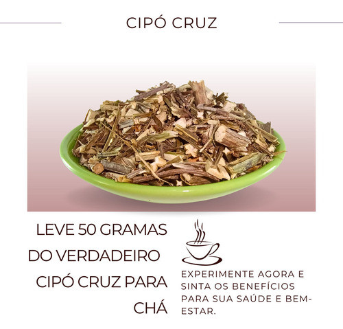 Leve Chá De Cipó Cruz - Legítimo Tynnanthus Fasciculatus 1