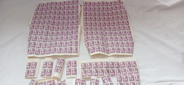 Lote Estampillas 2 Pesos Conferencia Economica 1957 1