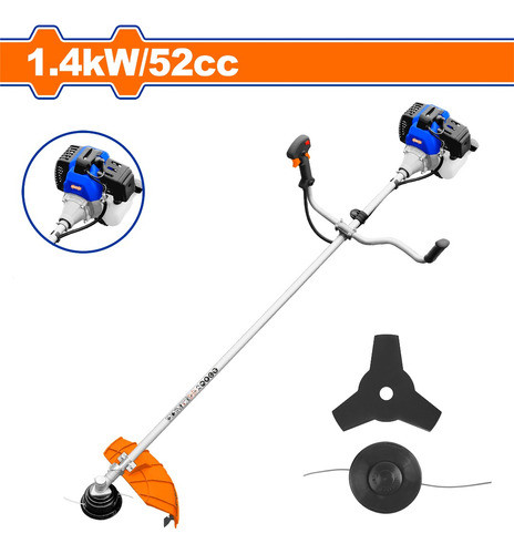 Desmalezadora Nafta 52cc Gasolina 1.4kg 2.2hp Wadfow 0
