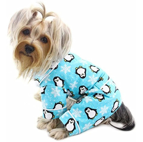 Klippo Dog / Puppy Pingüinos Y Pijama De Franela Y Copo De 0 Klippo Dog / Puppy Pingüinos Y Pijama De Franela Y Copo De 0