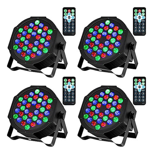 Litake 36led Par Lights Para Iluminación De Escenario Con Ef 0