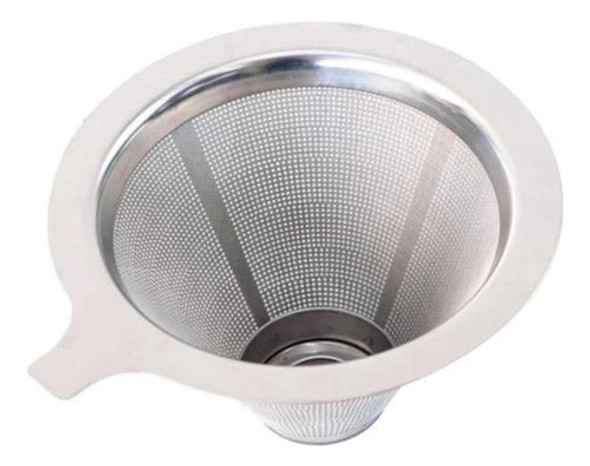 Filtro Coador De Café Reutilizável Inox Sem Base Facil 1