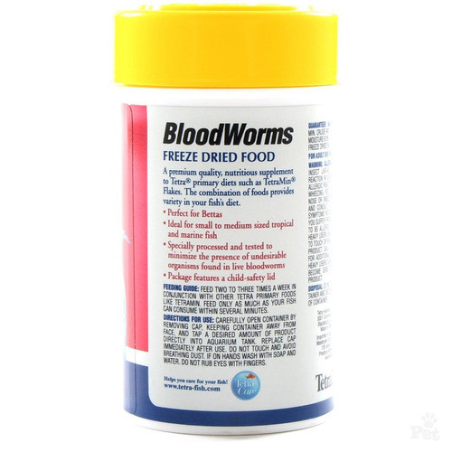 Tetra Bloodworms 8 Gr Original Solo Mundo Acuatico 0