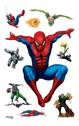 Wallsticker Spiderman 32.5x50cm Muresco 1583 0