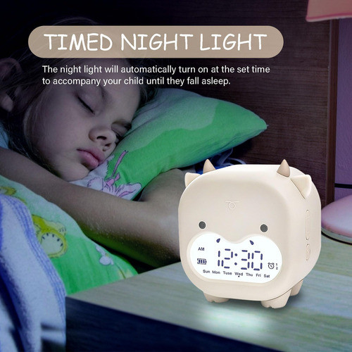 Dluuu Reloj Despertador Para Ninos Para Dormitorios, Reloj D 1