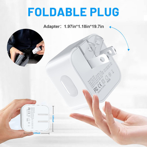 Puerto Usb-c Dual De 35 W - Adaptador De Corriente Compacto 1