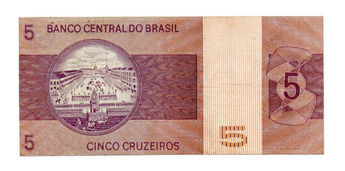 Brasil Billete 5 Cruzeiros Año 1979 P#192 1