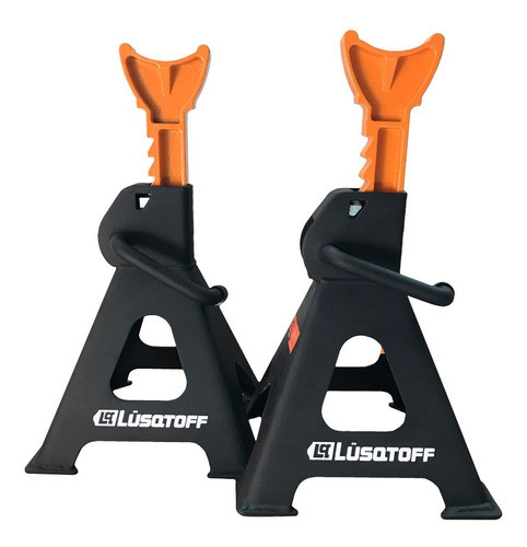 Par De Caballetes Tripode Para Autos 3 Tn 3000 Kg Lusqtoff 1