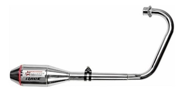 Escape Paolucci De Competición P/ Honda Cg 150 Cromo 0