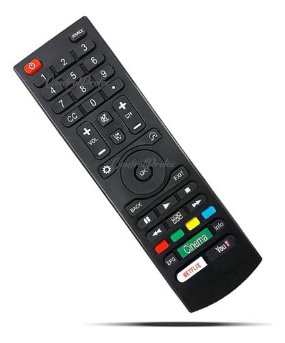 Control Remoto Para Sharp Smart Tv En2c28s Aquos 4k Kuhdx 0